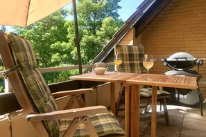 Outdoor dining - Holiday apartment "Beautiful Life" (Hahnenklee)