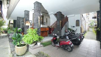 Voorkant van accommodatie