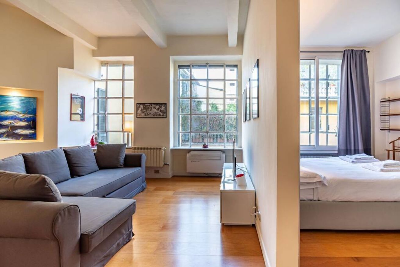 1 غرفة نوم ومكواة/لوح كي وواي فاي وملاءات أسرّة