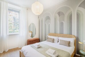 1 多间卧室、熨斗/熨衣板、WiFi、床单