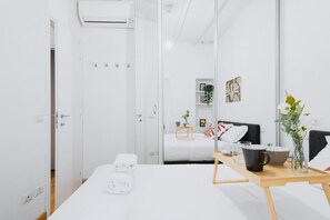 1 室のベッドルーム、アイロン / アイロン台、WiFi、ベッドシーツ