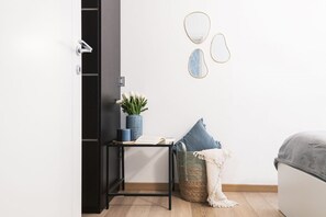 1 غرفة نوم وواي فاي وملاءات أسرّة