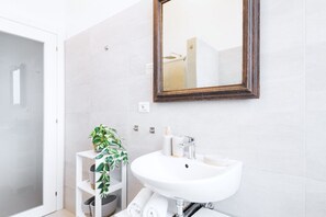 Douche, séchoir à cheveux, bidet