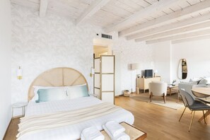 1 室のベッドルーム、アイロン / アイロン台、WiFi、ベッドシーツ