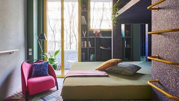 1 Schlafzimmer, BĂŒgeleisen/BĂŒgelbrett, WLAN, BettwĂ€sche