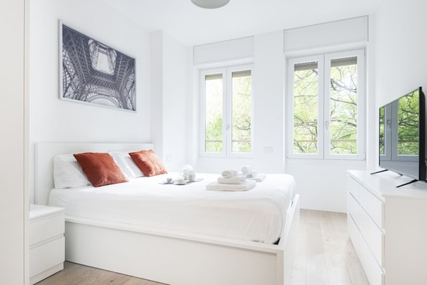 1 Schlafzimmer, WLAN, Bettwäsche