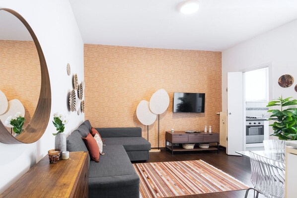 Living area - Easylife - Appartamento strategico a Washington (Milano)