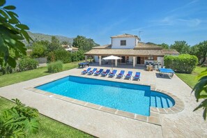 Pool - Villa Valero - Beautiful spacious villa close to Pollensa town (Mallorca)