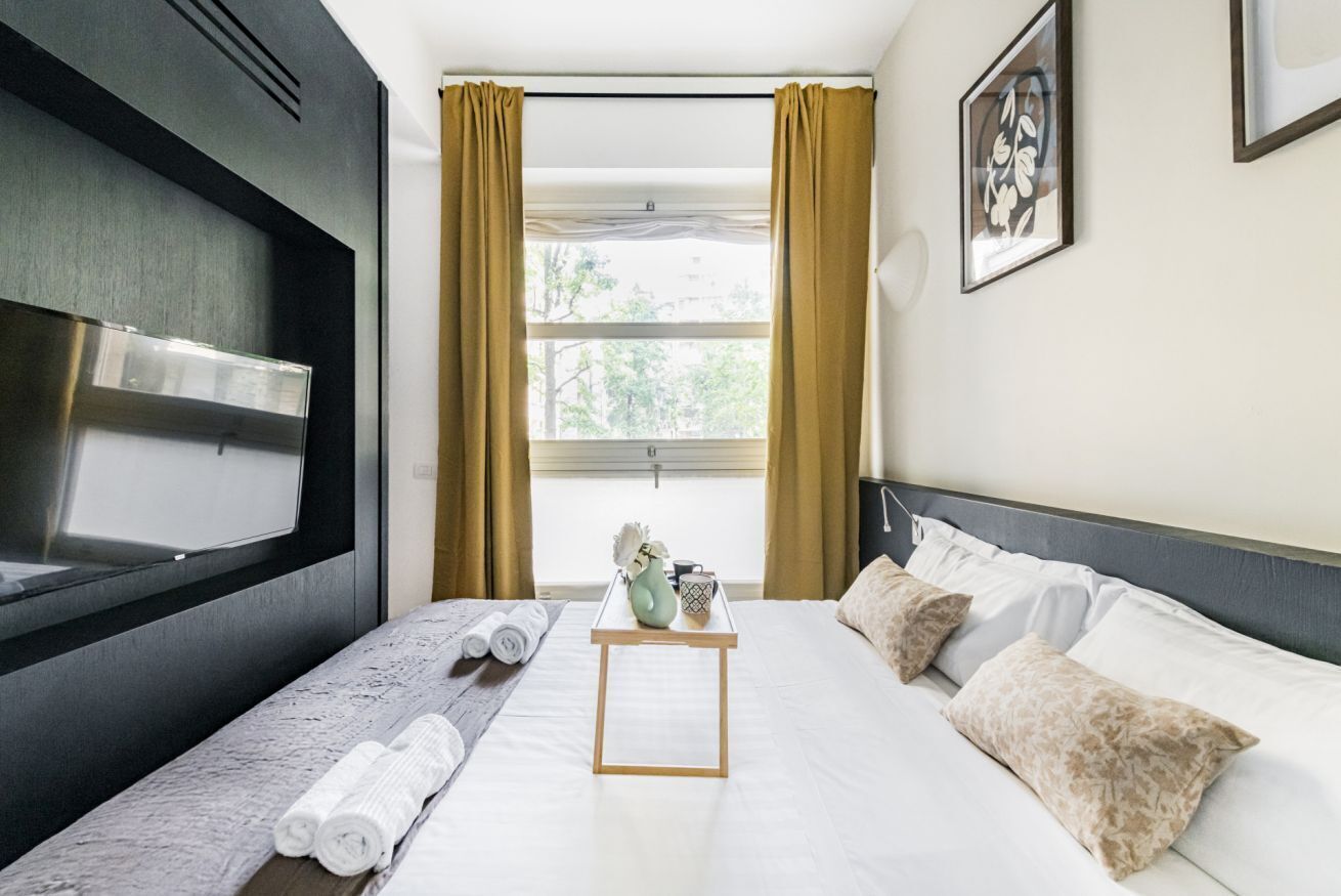 1 sovrum, strykjärn/strykbräda, wi-fi och sängkläder