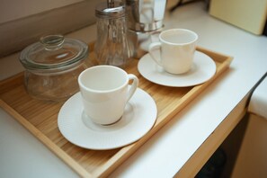 Kaffee und/oder Kaffeemaschine