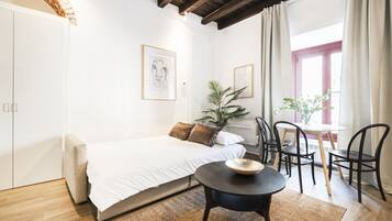 1 Schlafzimmer, Internetzugang, Bettwäsche