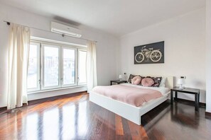 1 Schlafzimmer, Schreibtisch, Bügeleisen/Bügelbrett, WLAN