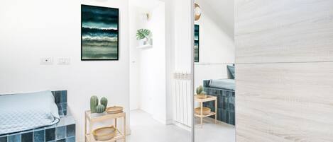 1 غرفة نوم وواي فاي وملاءات أسرّة