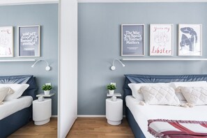 Iron/ironing board, WiFi, bed sheets