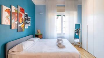 1 Schlafzimmer, BĂŒgeleisen/BĂŒgelbrett, WLAN, BettwĂ€sche