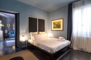 1 slaapkamer, een strijkplank/strijkijzer, wifi, beddengoed