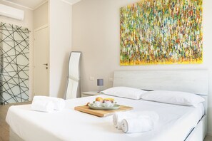 4 slaapkamers, een strijkplank/strijkijzer, wifi, beddengoed
