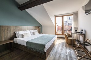 1 غرفة نوم وواي فاي وملاءات أسرّة