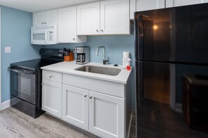 Fridge, microwave, coffee/tea maker, toaster - Newly Updated, Beachside Spectacular at Bay Watch! (North Myrtle Beach)