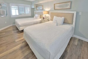 1 bedroom, iron/ironing board, free WiFi, bed sheets - Updated 1BR Direct Ocean Front Condo, Pools, Beach (North Myrtle Beach)
