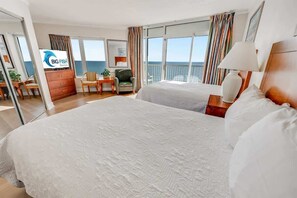 2 عدّة غرف نوم ومكواة/لوح كي وواي فاي وملاءات أسرّة