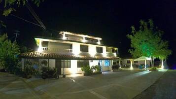 Façade de l’hébergement