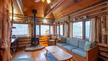 TV, fireplace, DVD player, offices