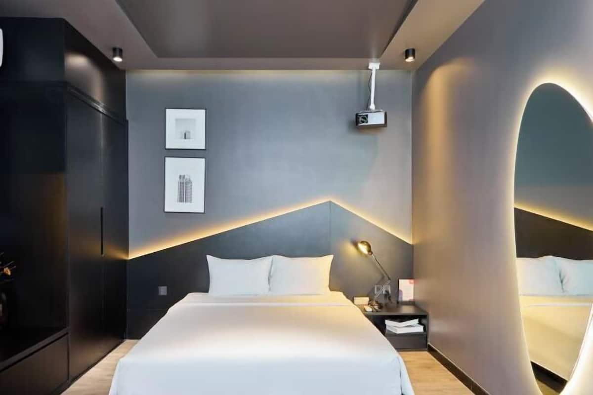 1 Schlafzimmer, Minibar (mit einigen kostenlosen Artikeln), Schreibtisch