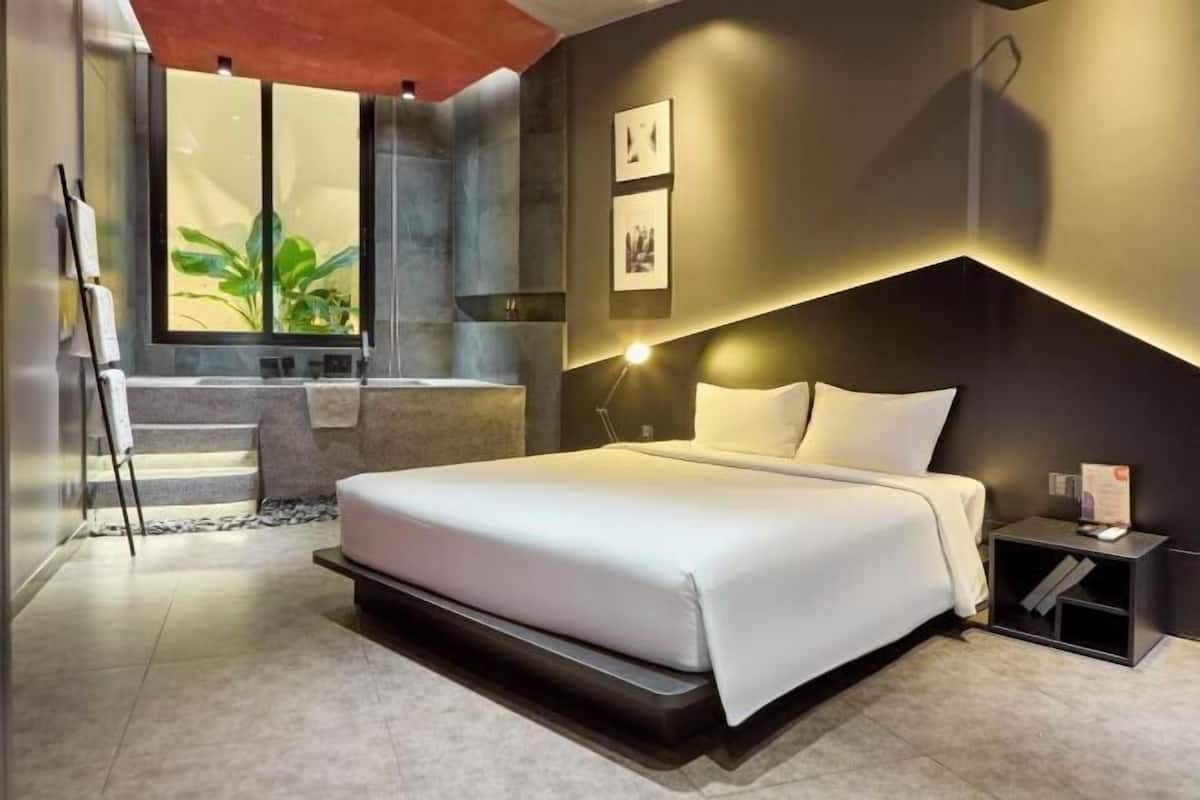 1 Schlafzimmer, Minibar (mit einigen kostenlosen Artikeln), Schreibtisch
