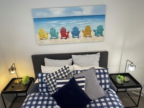 2 chambres, fer et planche Ă repasser, Wi-Fi, draps fournis