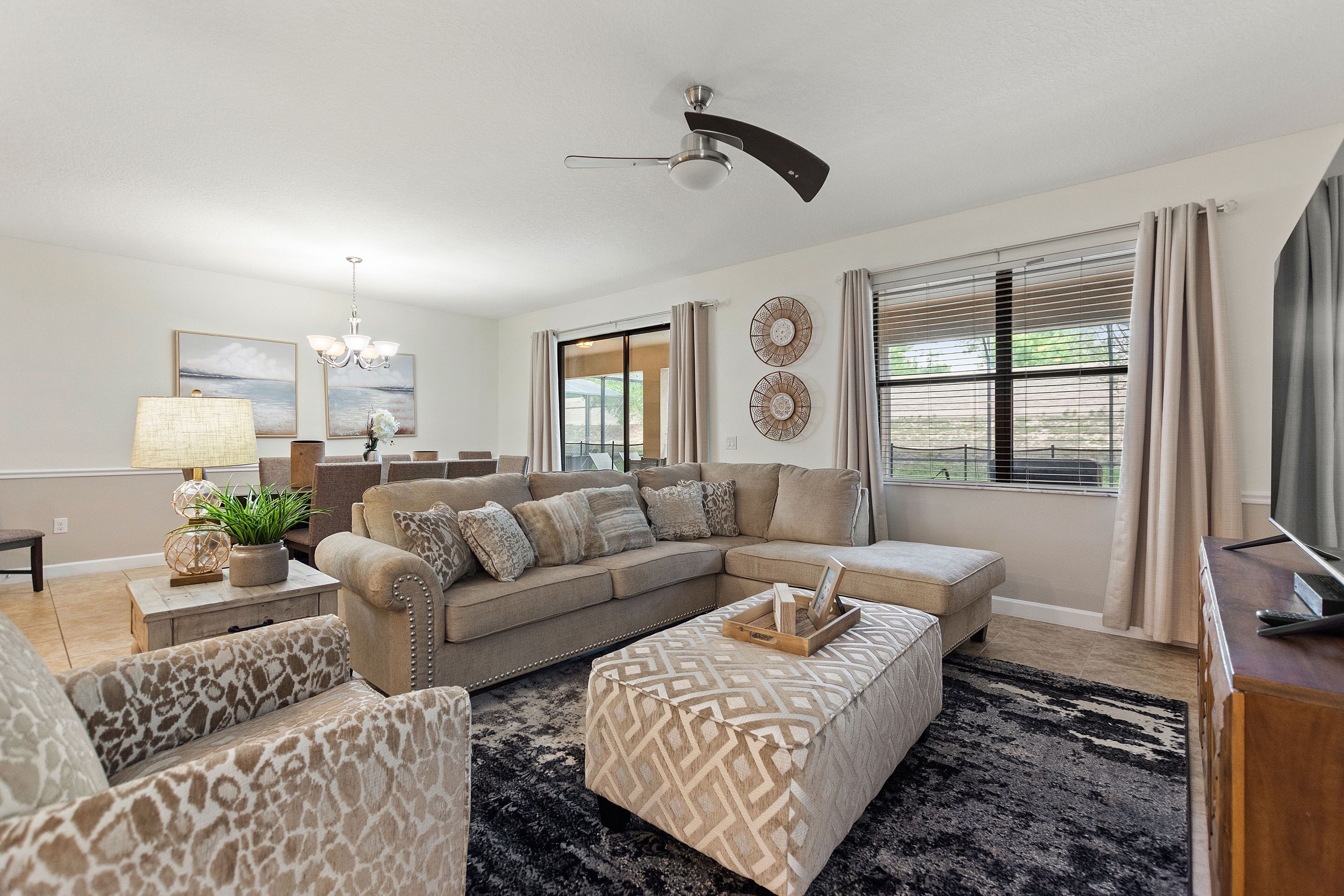 Villa, Multiple Bedrooms | Living area | Smart TV