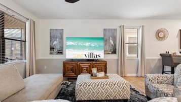 Villa, Multiple Bedrooms | Living area | Smart TV
