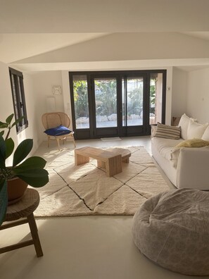 Living area - Mediterranean House in the Southerne France (Saint-Jeannet)