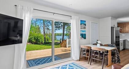 2 lakefront cottages on Shadow Lake with dock and water toys