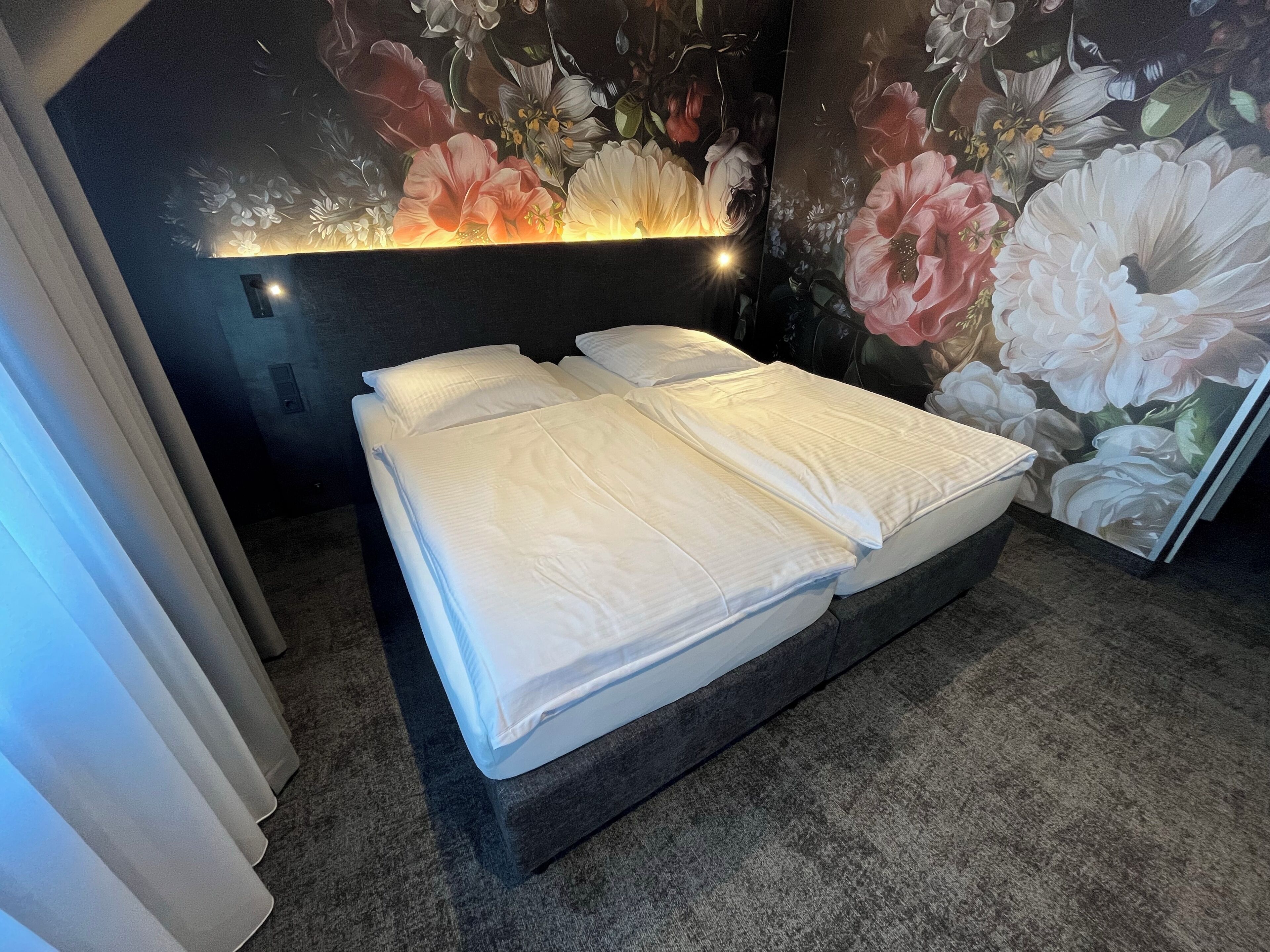 基础双人房或双床房 | 办公桌、笔记本电脑工作区、隔音、免费 WiFi