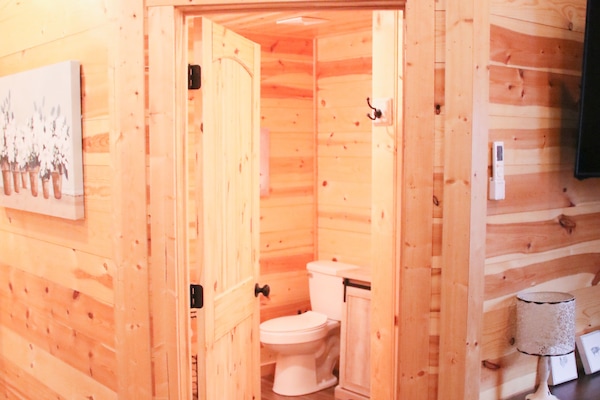 Towels, soap, toilet paper
