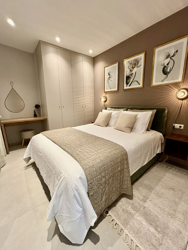 2 chambres, fer et planche à repasser, Wi-Fi, literie fournie