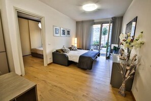 1 室のベッドルーム、アイロン / アイロン台、WiFi、ベッドシーツ