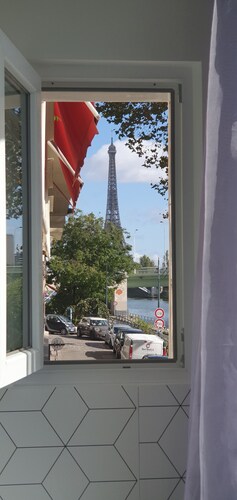 Loft Avec vue sur la Tour Eiffel et sur la Seine