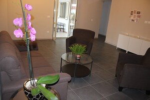 Habitación, 1 habitación, fumadores, terraza | Zona de estar