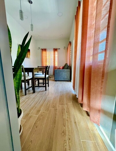Modern, gated and safe apartment, quiet close to the beach and supermarket.