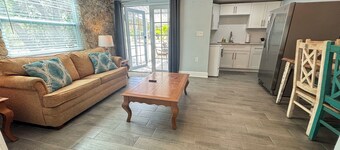 Cute Cottage 1.5Mi 2 Beach  Duplex Has Dock on Gulf Access Imperial River