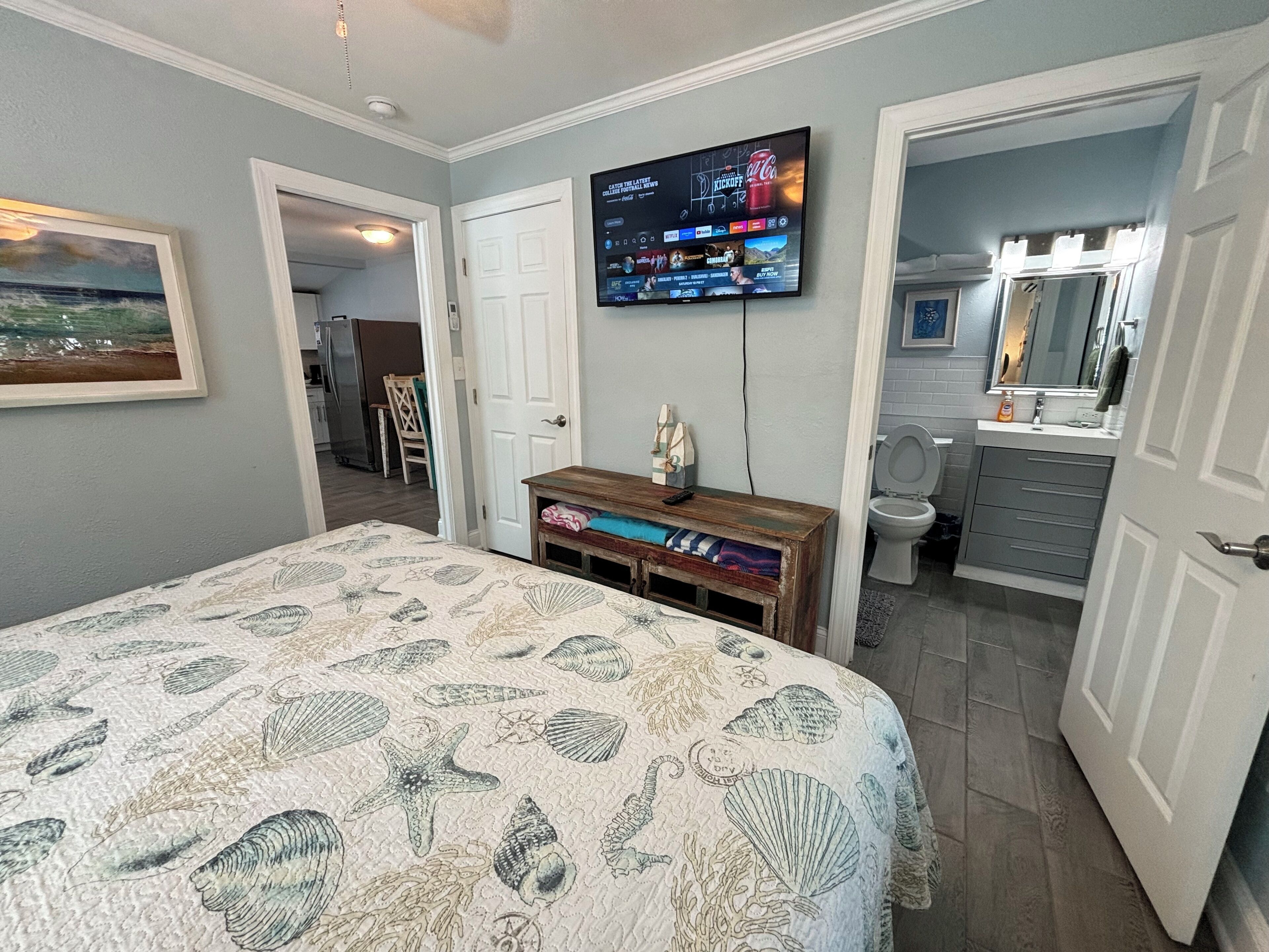 1 室のベッドルーム、デスク、アイロン / アイロン台、WiFi