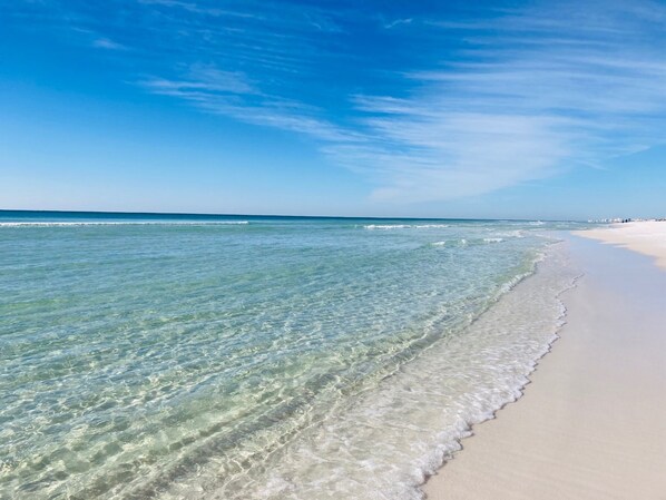 Beach nearby