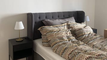 1 soverom, strykejern/-brett, wi-fi og sengetøy