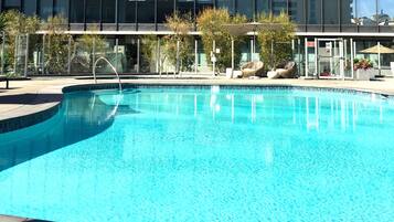 Seasonal outdoor pool