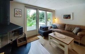 TV connectée, cheminée