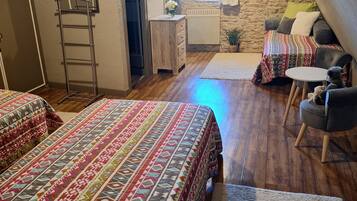 3 chambres, fer et planche Ă repasser, lit parapluie, Wi-Fi gratuit