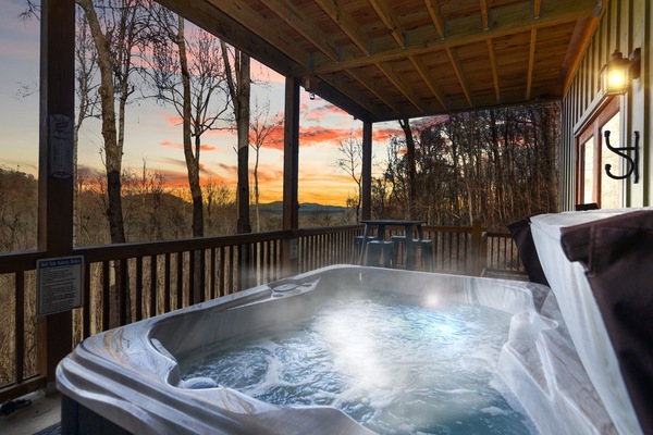 Bain à remous extérieur