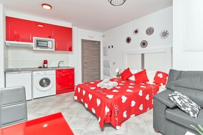 1 Schlafzimmer, Bügeleisen/Bügelbrett, kostenloses WLAN, Bettwäsche